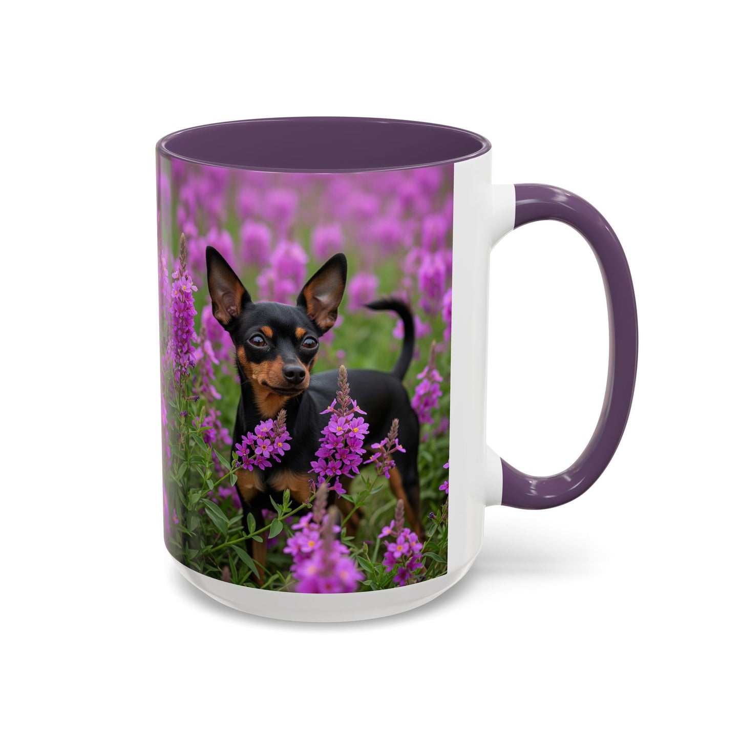 English Toy Terrier Accent Coffee Mug - Perfect Gift for Dog Lovers
