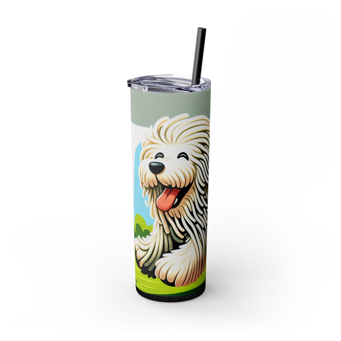 Komondor Tumbler with Straw, 20oz