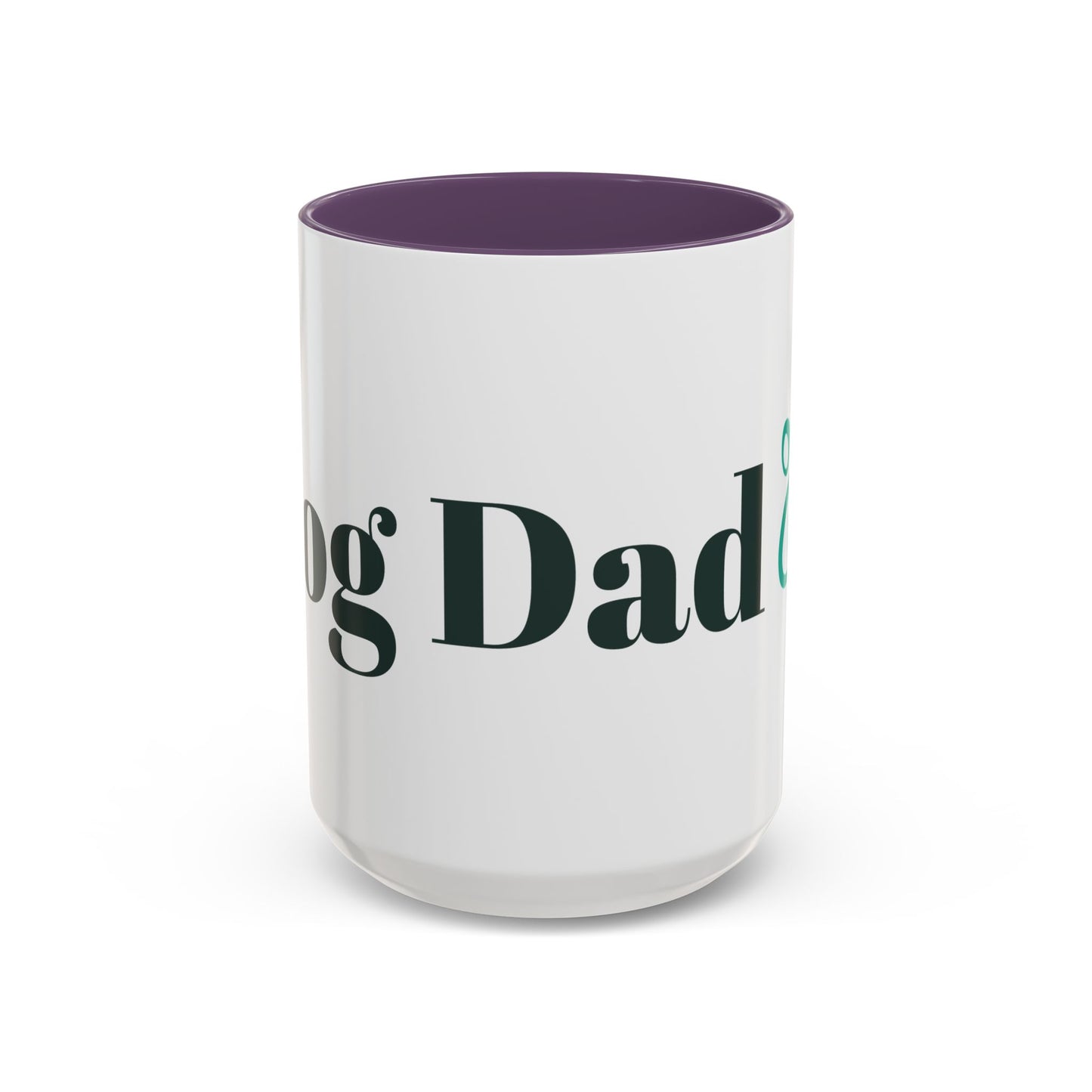 Dog Dad Accent Coffee Mug - Perfect Gift for Dog Lovers
