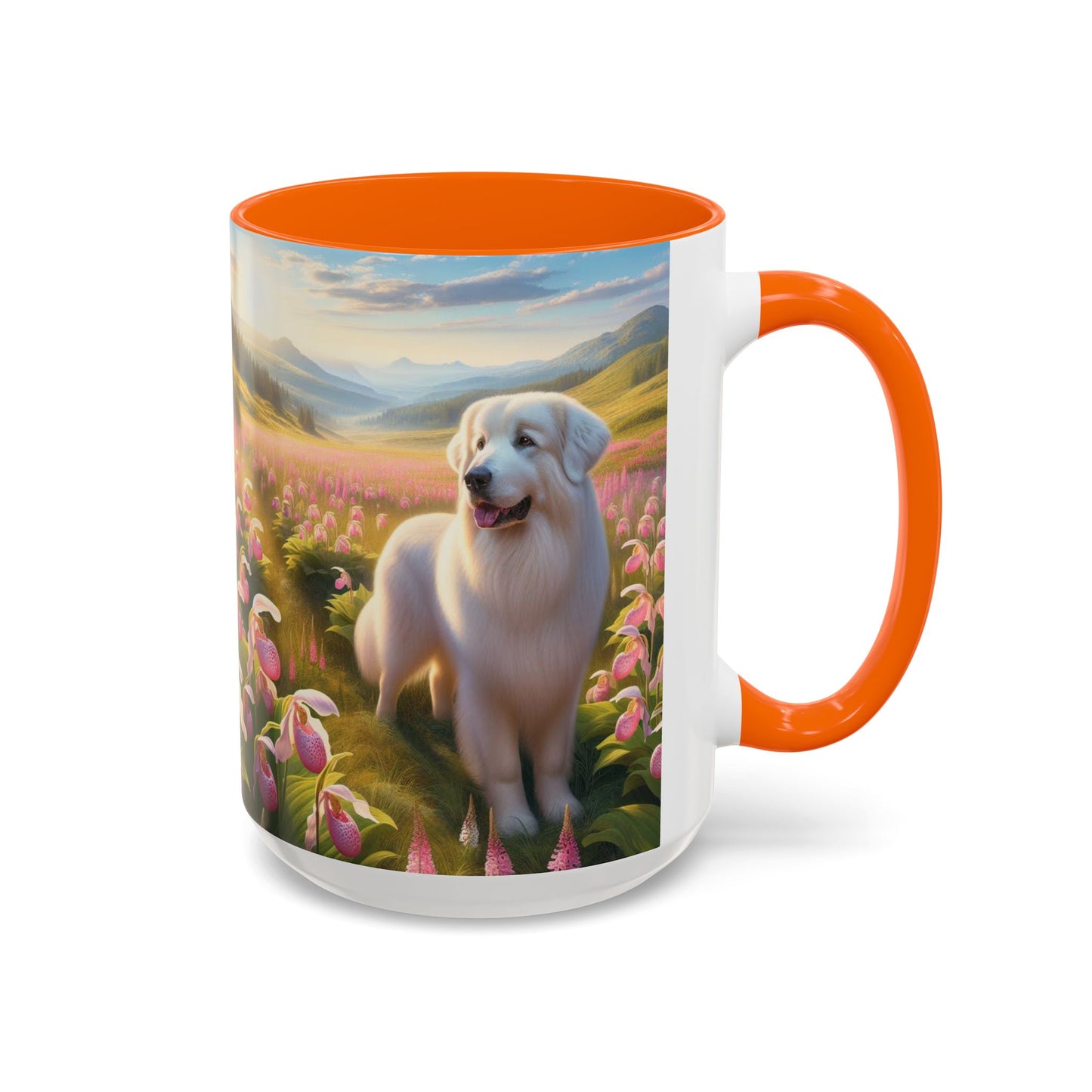 Great Pyrenees Accent Coffee Mug - Perfect Gift for Dog Lovers