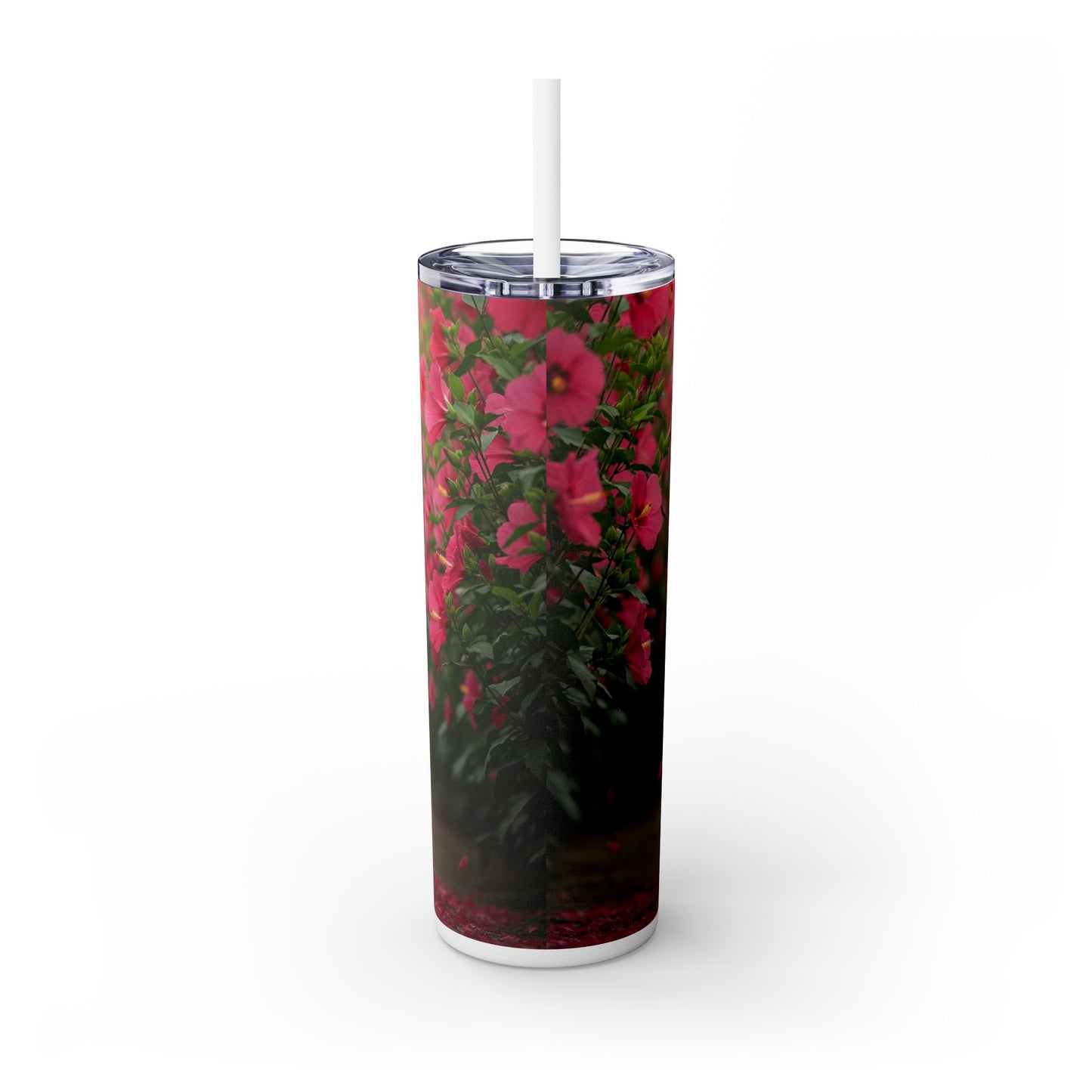 Korean Jindo Dog Tumbler with Straw, 20oz