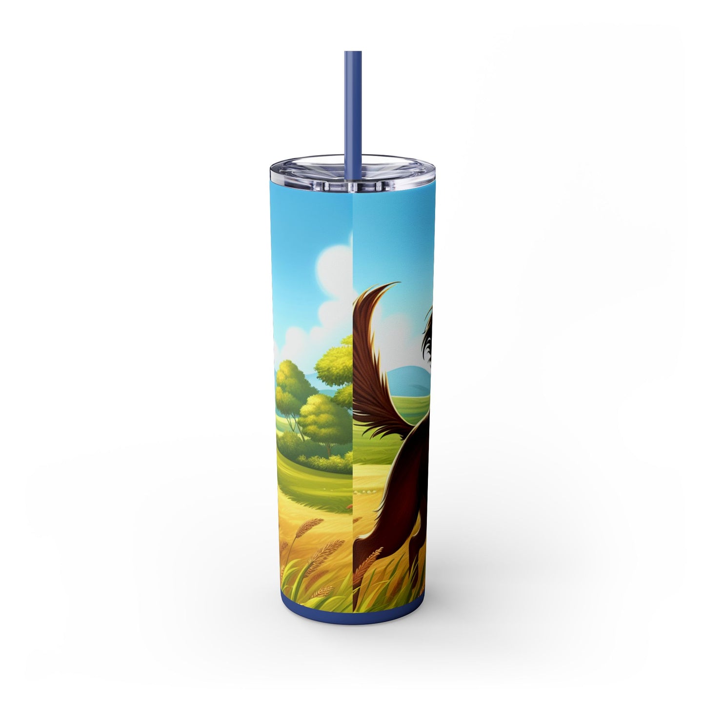 Field Spaniel Tumbler with Straw, 20oz