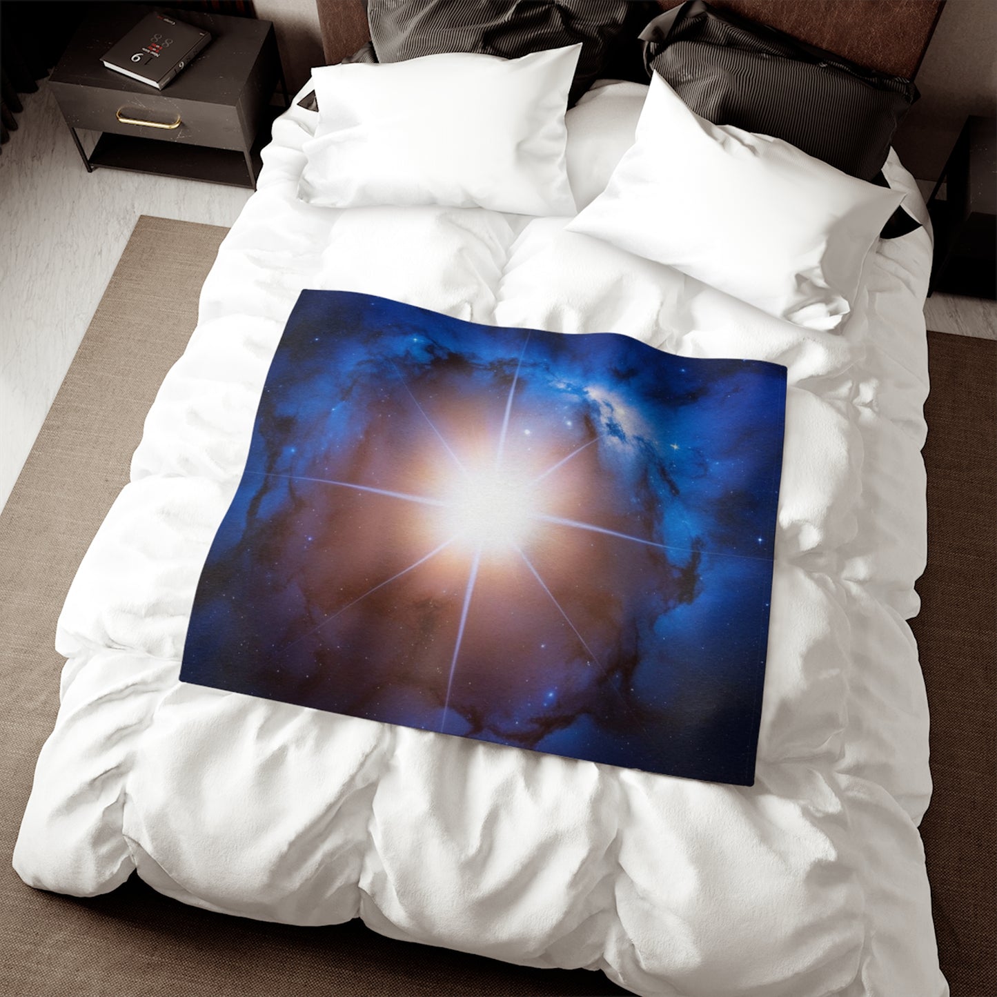 North Star Sweatshirt Blanket