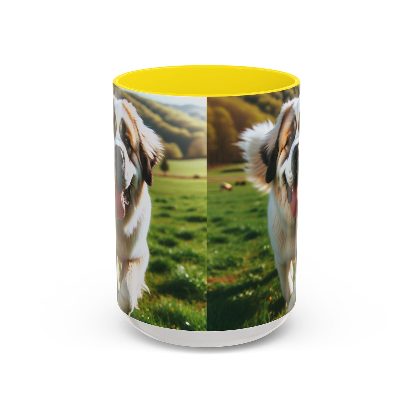 Pyrenean Mastiff Accent Coffee Mug - Perfect Gift for Dog Lovers