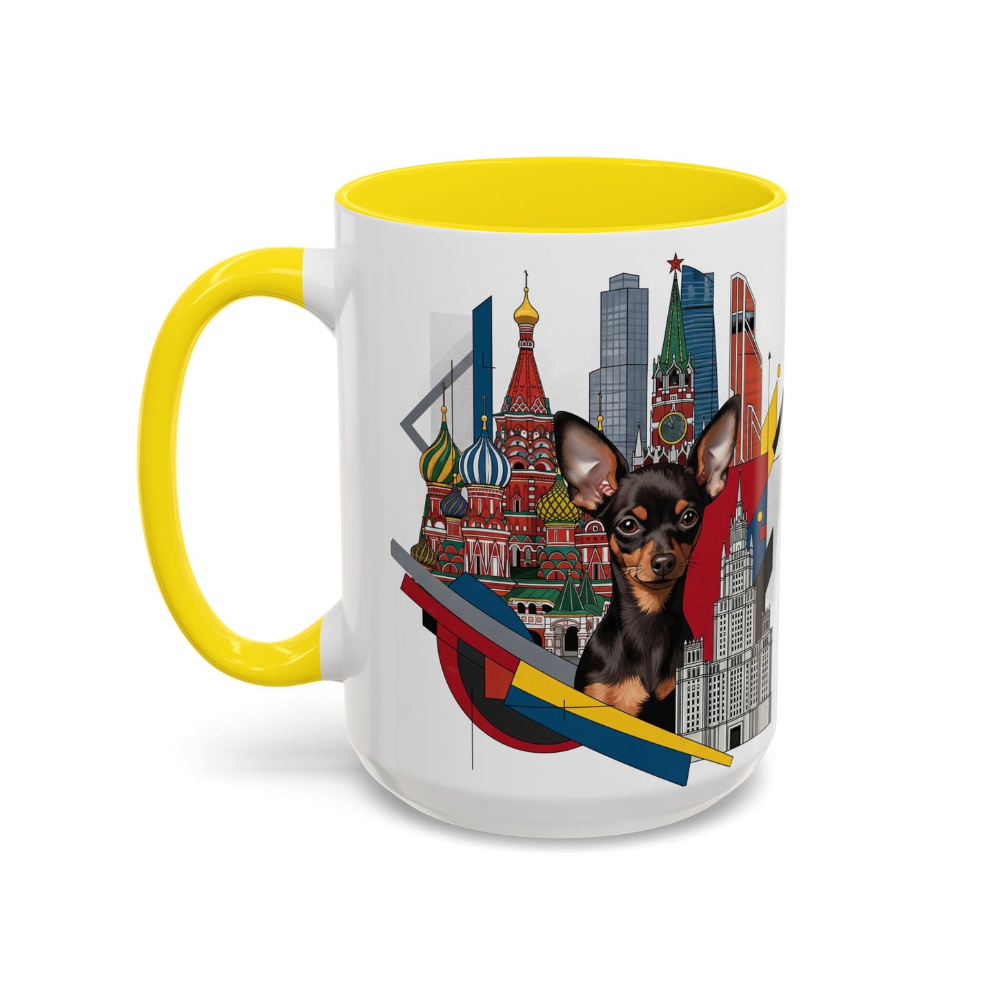 Russian Toy Dog Accent Coffee Mug - Perfect Gift for Dog Lovers