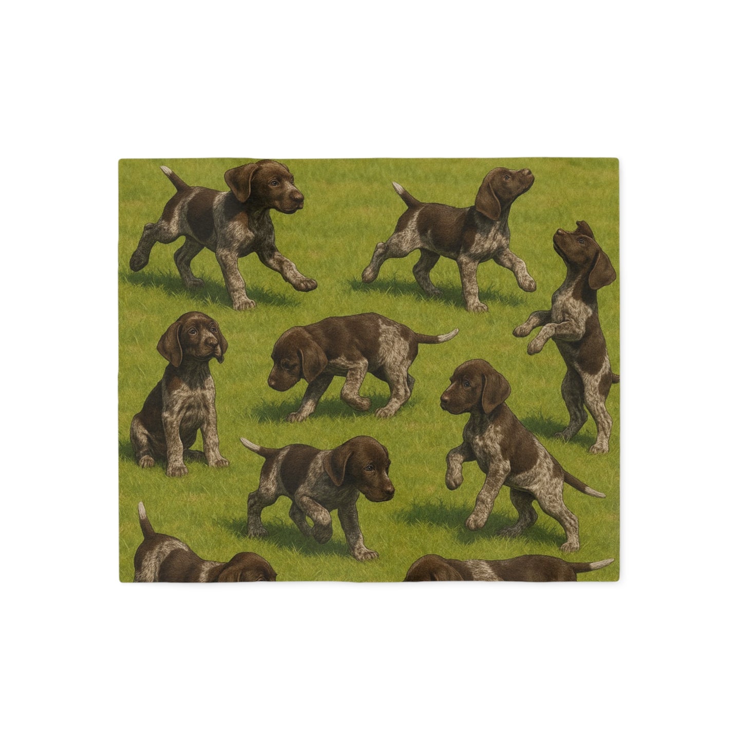 German Shorthaired Pointer puppies Sweatshirt Blanket