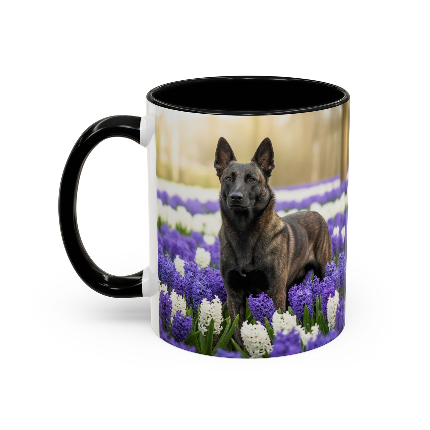 Dutch Shepherd Dog Accent Coffee Mug - Perfect Gift for Dog Lovers