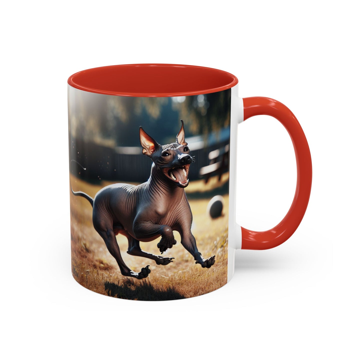 American Hairless Terrier Accent Coffee Mug - Perfect Gift for Dog Lovers