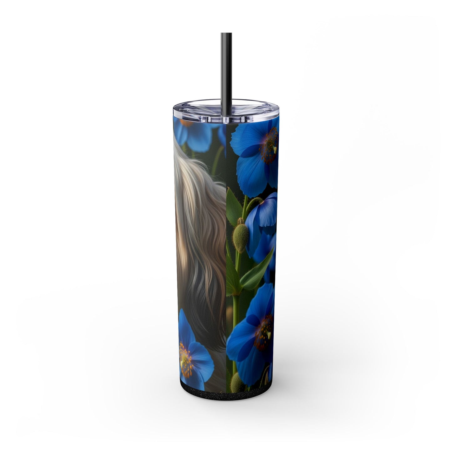 Lhasalier Tumbler with Straw, 20oz