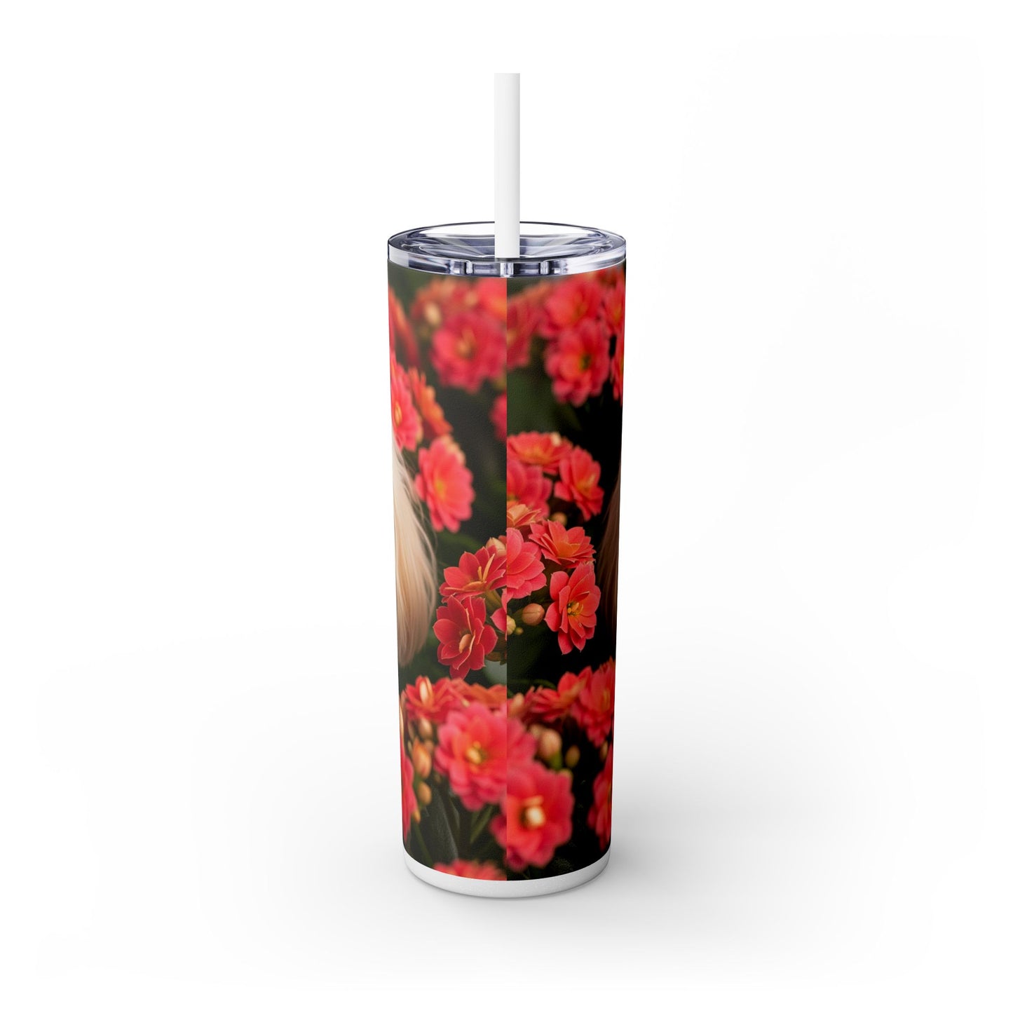 Miniature Poodle Tumbler with Straw, 20oz