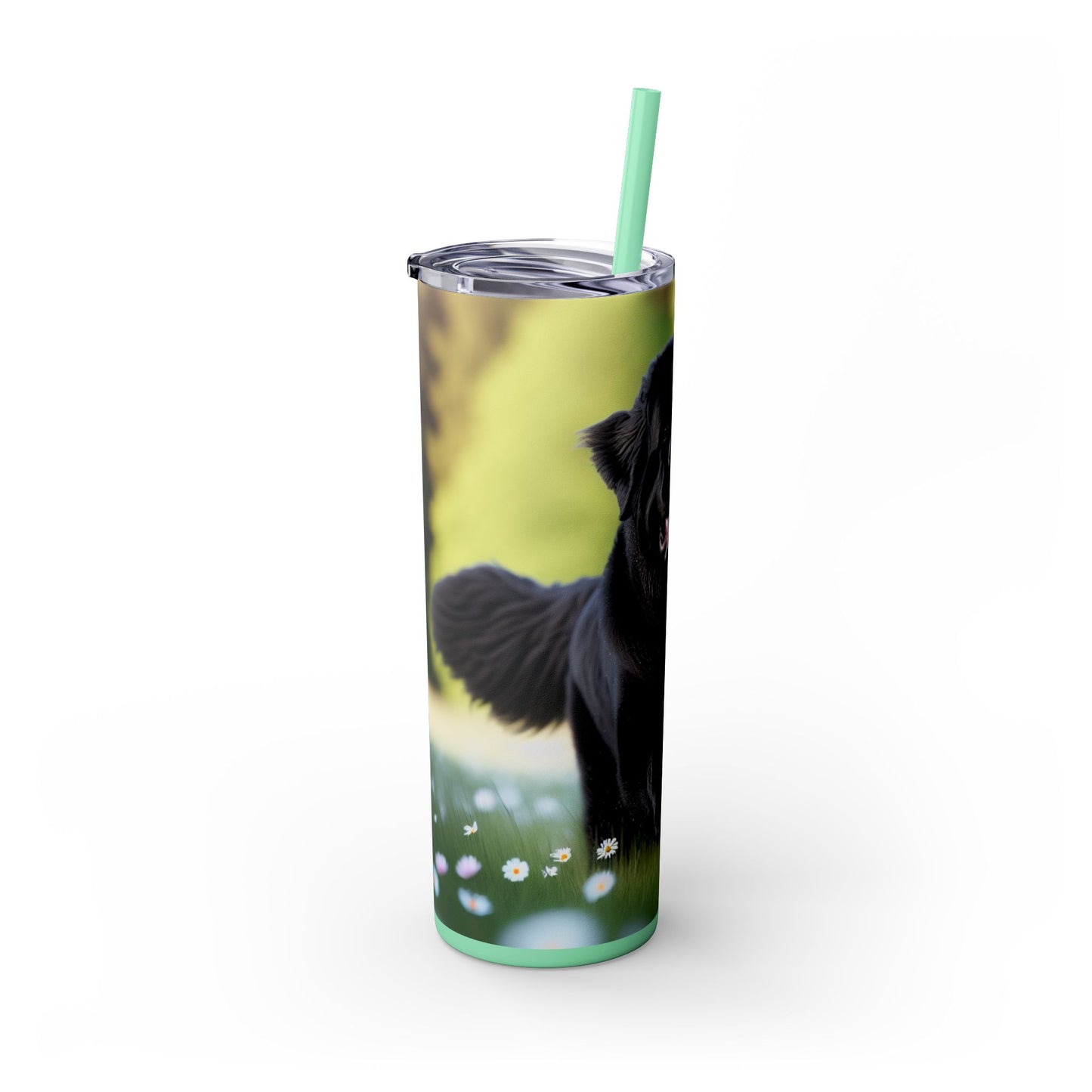 Newfoundland Skinny Tumbler with Straw, 20oz
