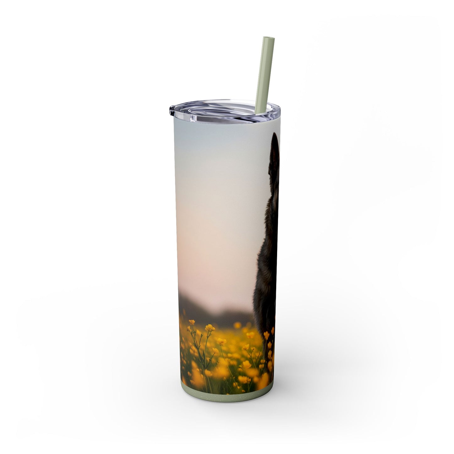 Bouvier des Flandres Tumbler with Straw, 20oz
