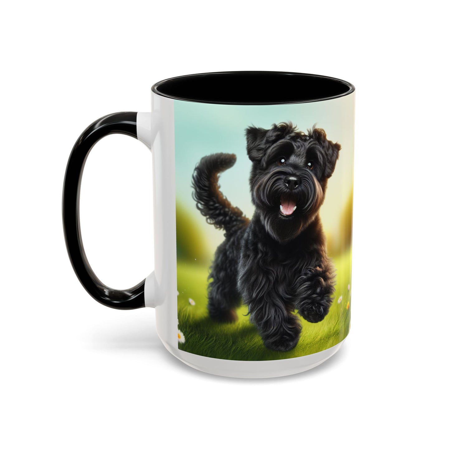 Russian Black Terrier Accent Coffee Mug - Perfect Gift for Dog Lovers