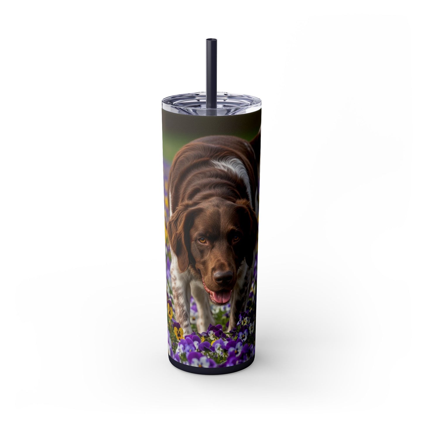 Large Munsterlander Tumbler with Straw, 20oz