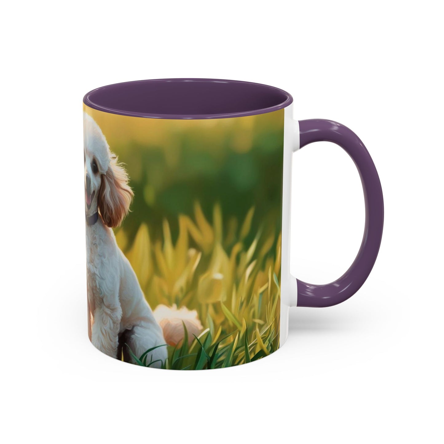 Miniature Poodle Accent Coffee Mug - Perfect Gift for Dog Lovers