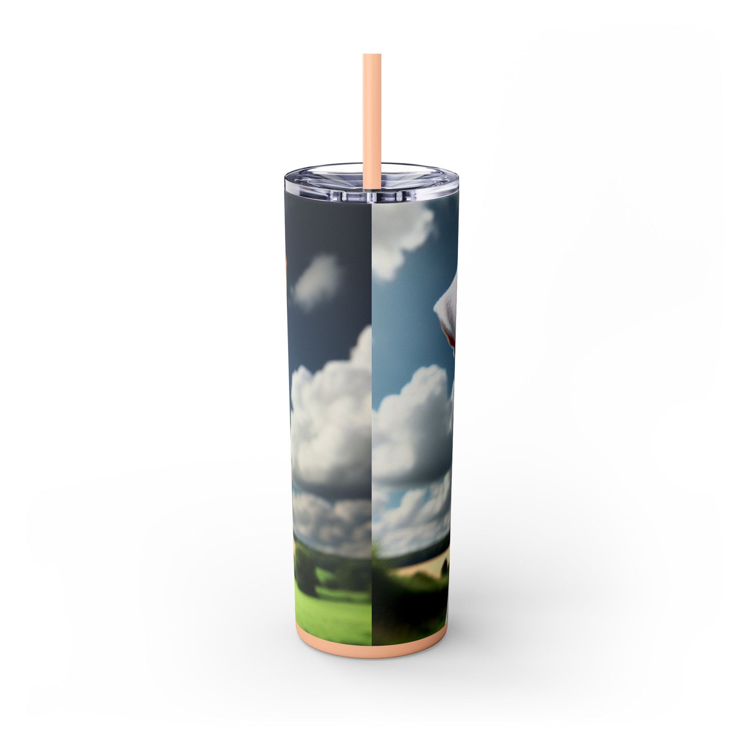 Smooth Fox Terrier Tumbler with Straw, 20oz