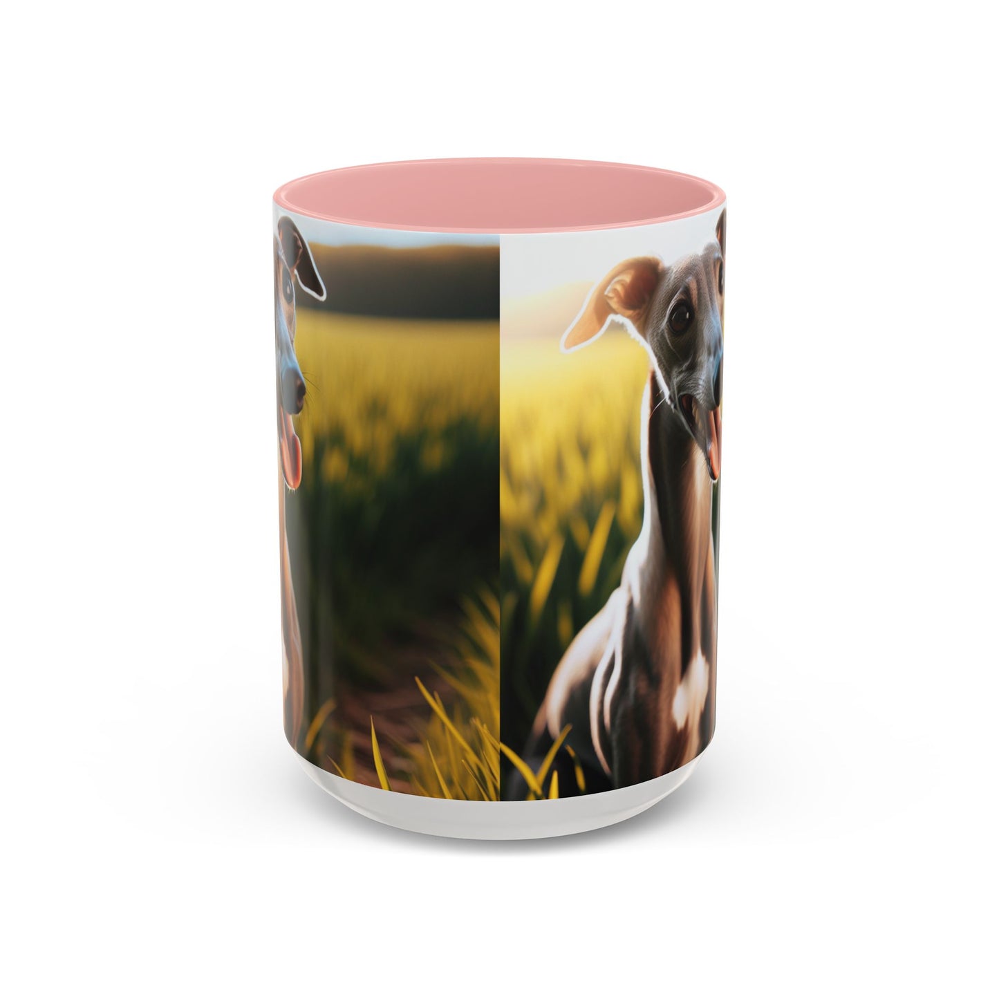 Greyhound Accent Coffee Mug - Perfect Gift for Dog Lovers