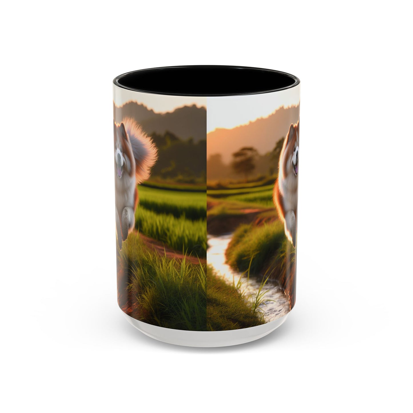 Thai Bangkaew Accent Coffee Mug - Perfect Gift for Dog Lovers