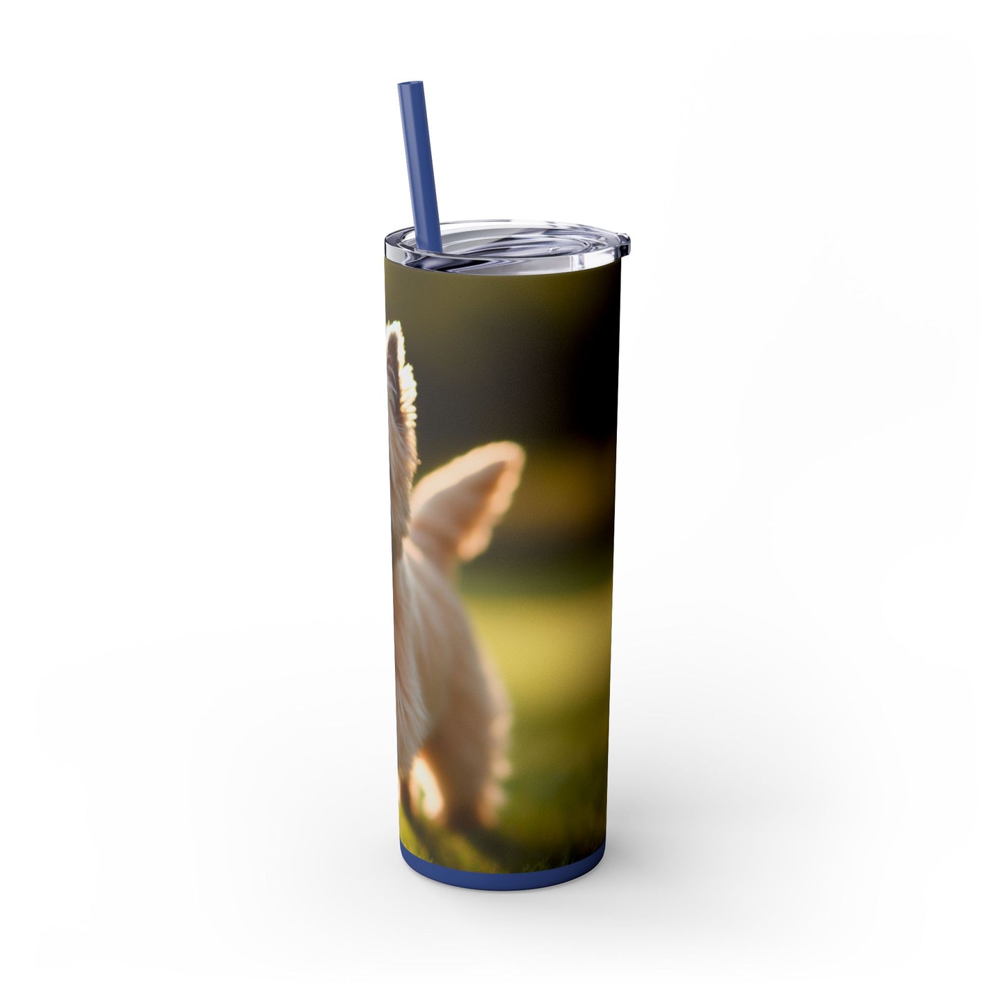 Cairn Terrier Tumbler with Straw, 20oz