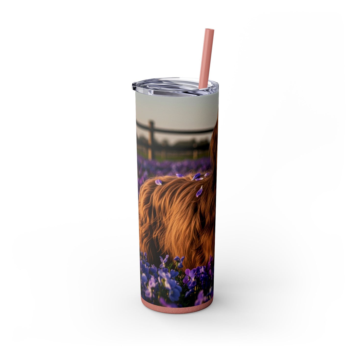 Briard Tumbler with Straw, 20oz
