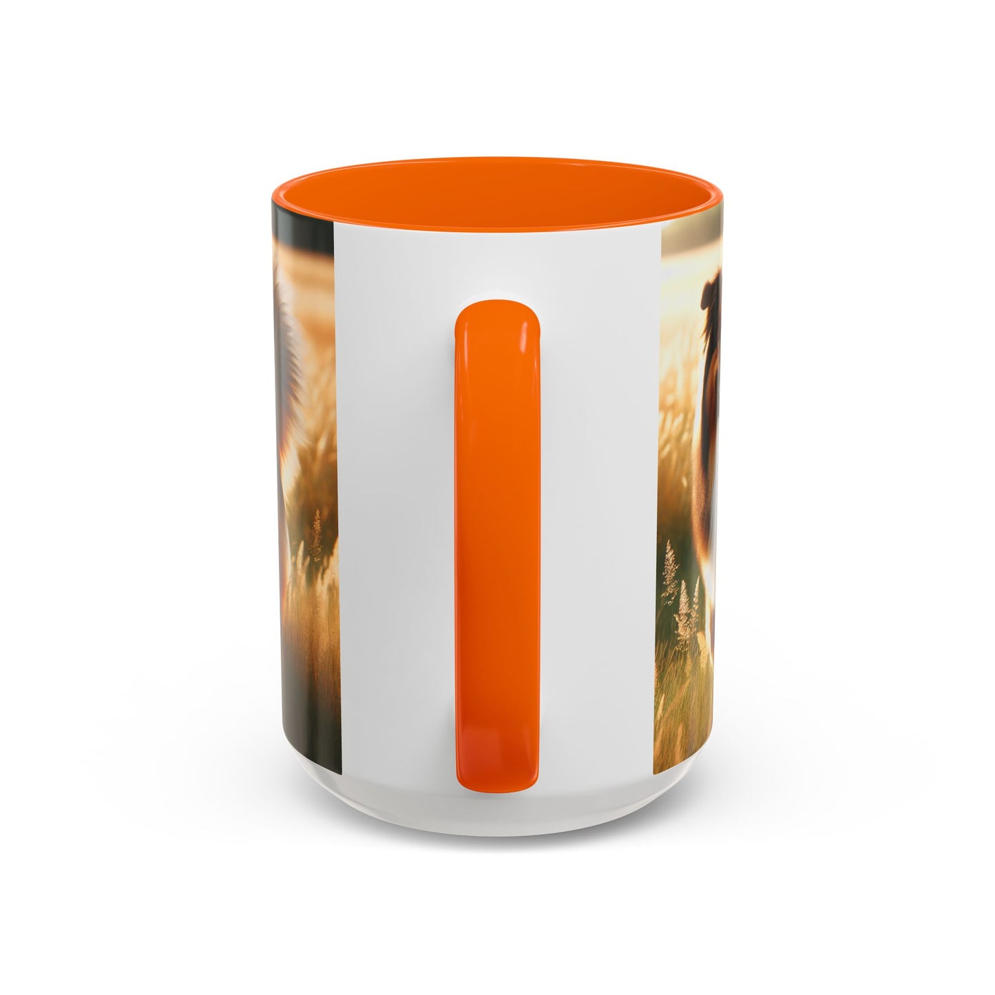 Bohemian Shepherd Accent Coffee Mug - Perfect Gift for Dog Lovers