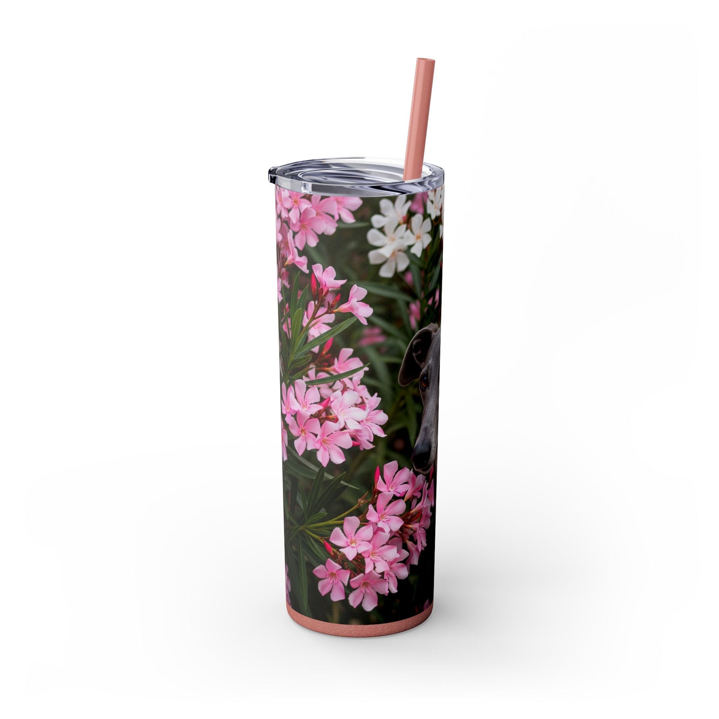 Greyhound Tumbler with Straw, 20oz
