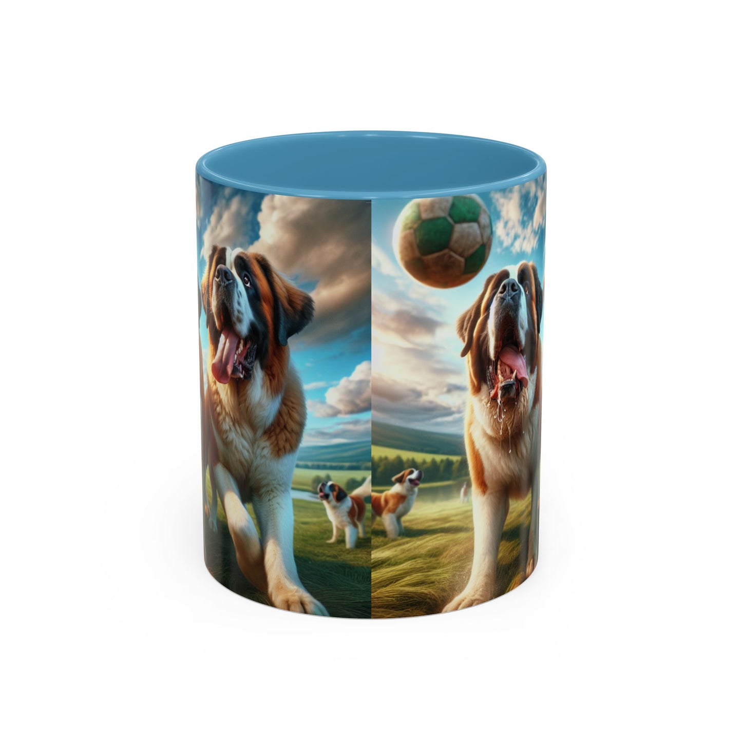 Saint Bernard Accent Coffee Mug - Perfect Gift for Dog Lovers