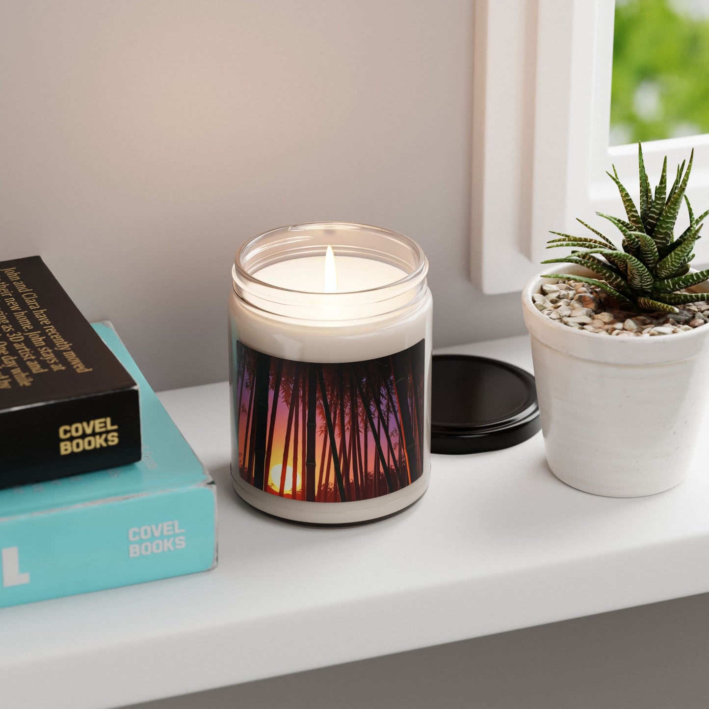 Bamboo Forest Sunrise- Scented Soy Candle, 9oz