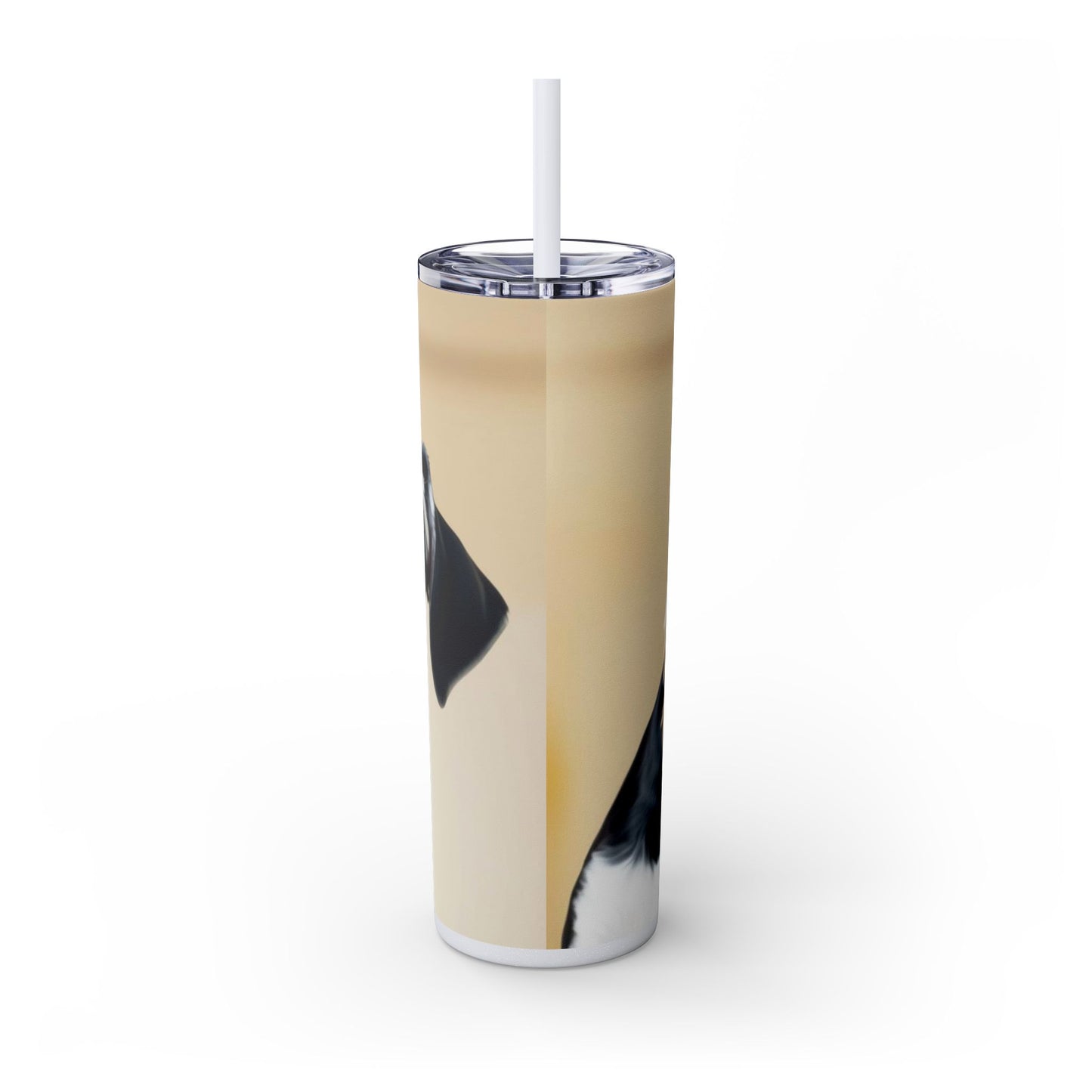 Giant Schnauzer Tumbler with Straw, 20oz