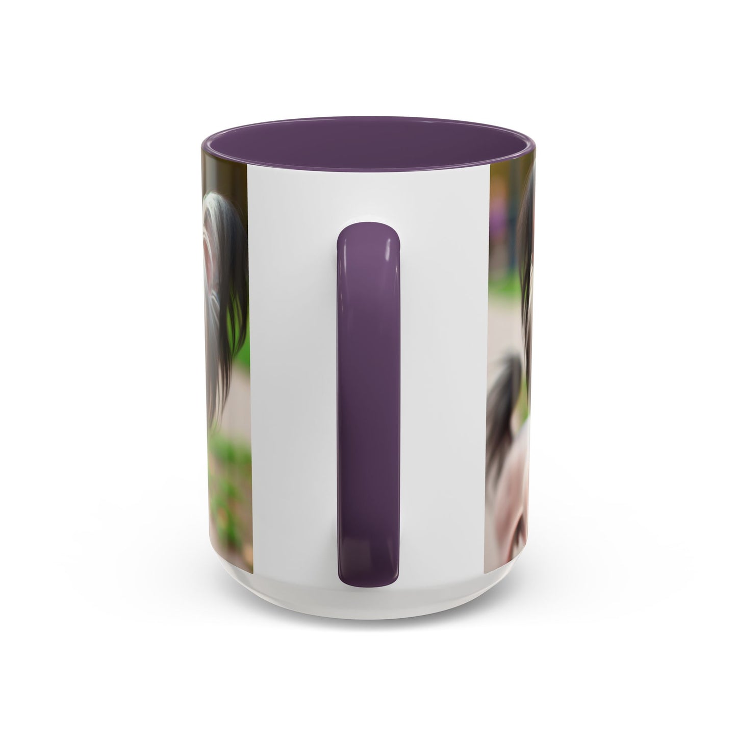 Chinese Crested Dog Accent Coffee Mug - Perfect Gift for Dog Lovers
