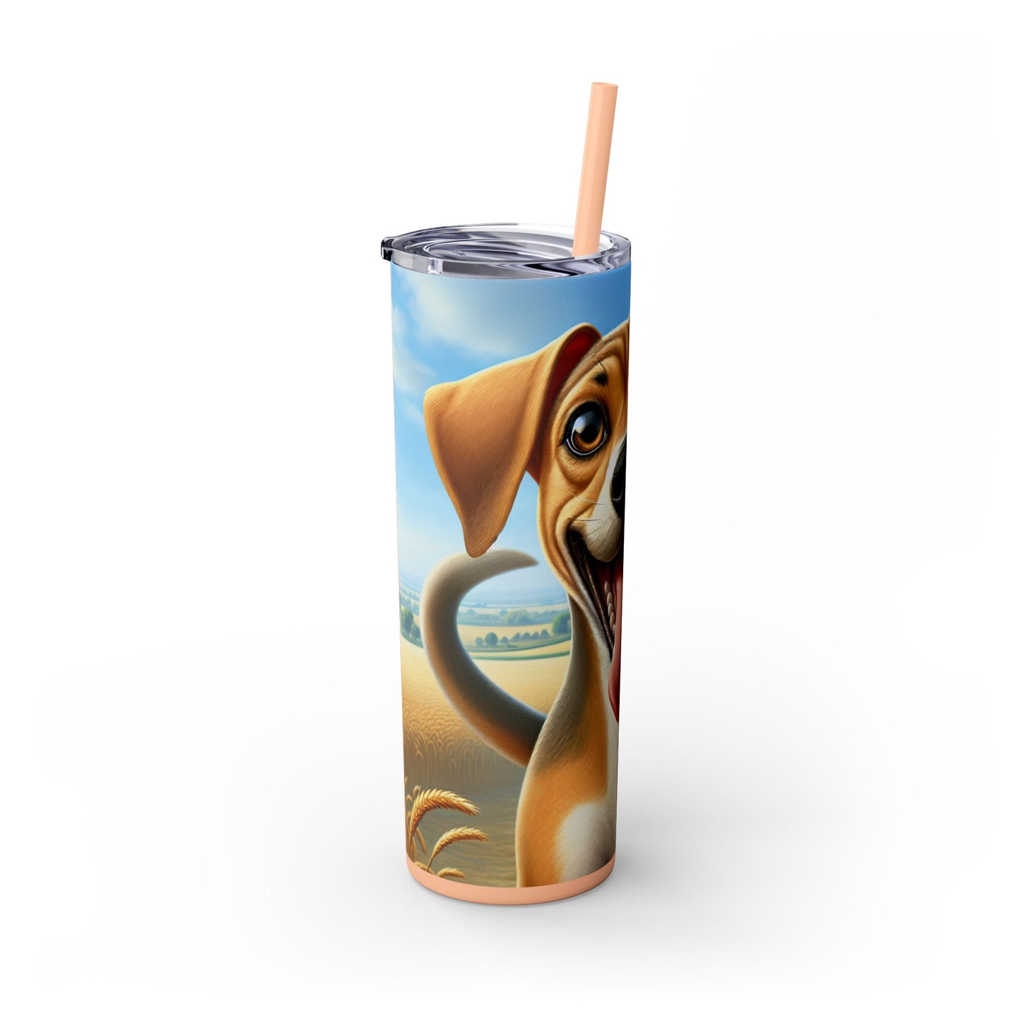 Banjara Hound Tumbler with Straw, 20oz