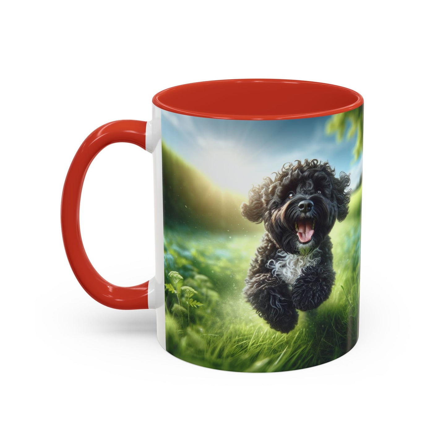 Portuguese Water Dog Accent Coffee Mug - Perfect Gift for Dog Lovers