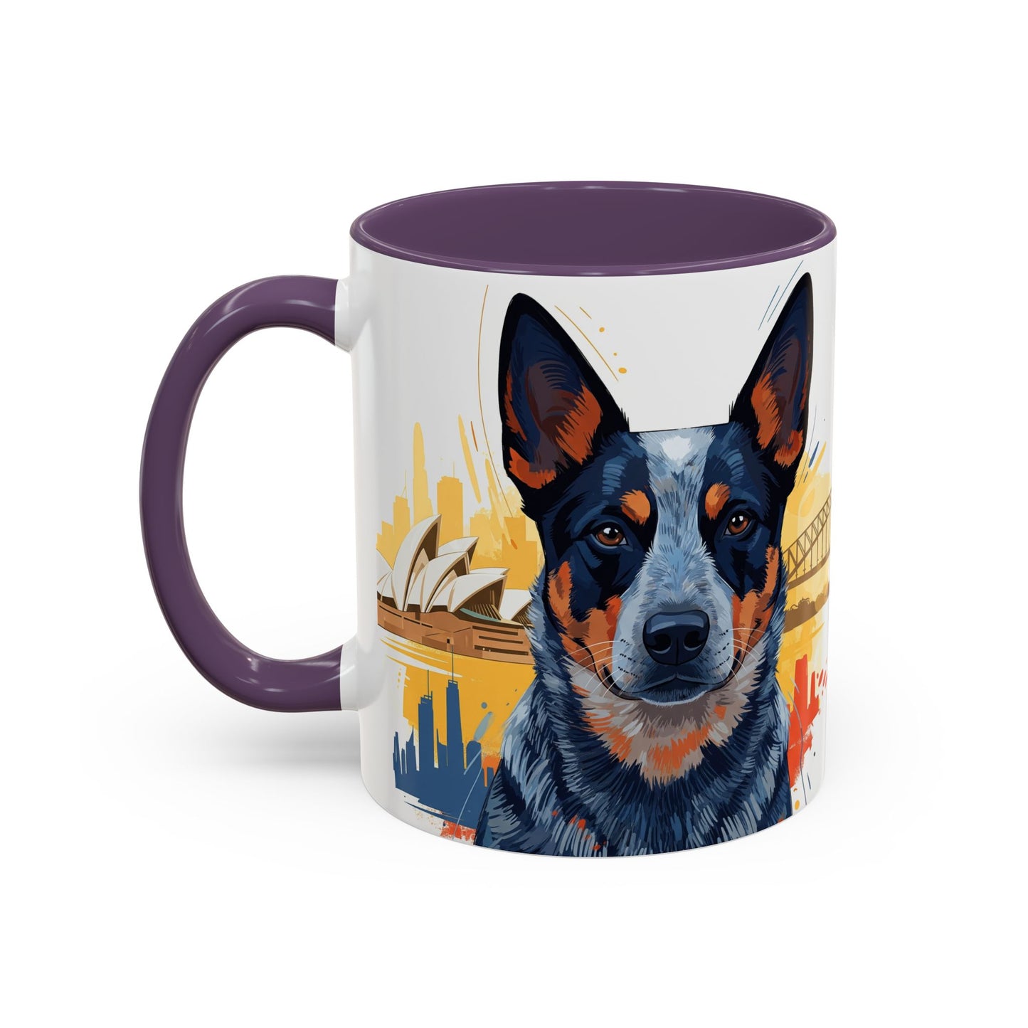 Australian Cattle Dog Accent Coffee Mug - Perfect Gift for Dog Lovers