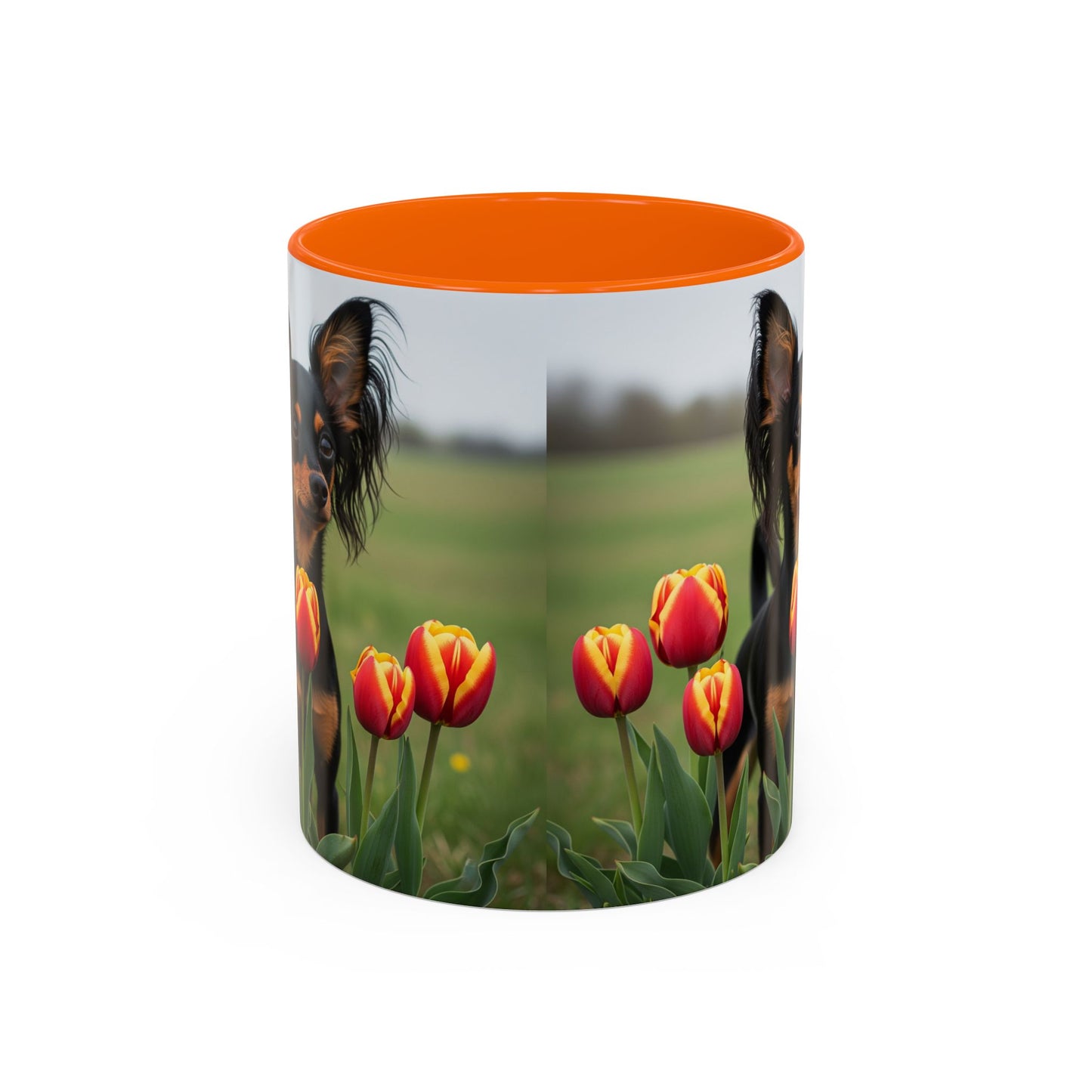 Russian Toy Dog Accent Coffee Mug - Perfect Gift for Dog Lovers