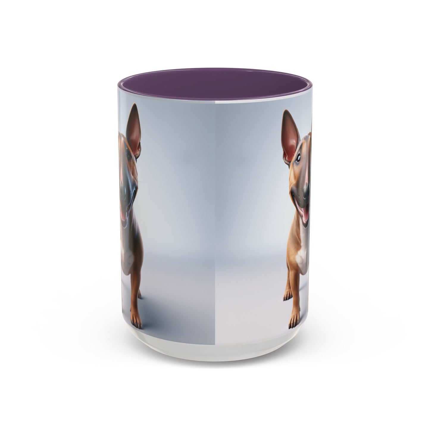Miniature Bull Terrier Accent Coffee Mug - Perfect Gift for Dog Lovers