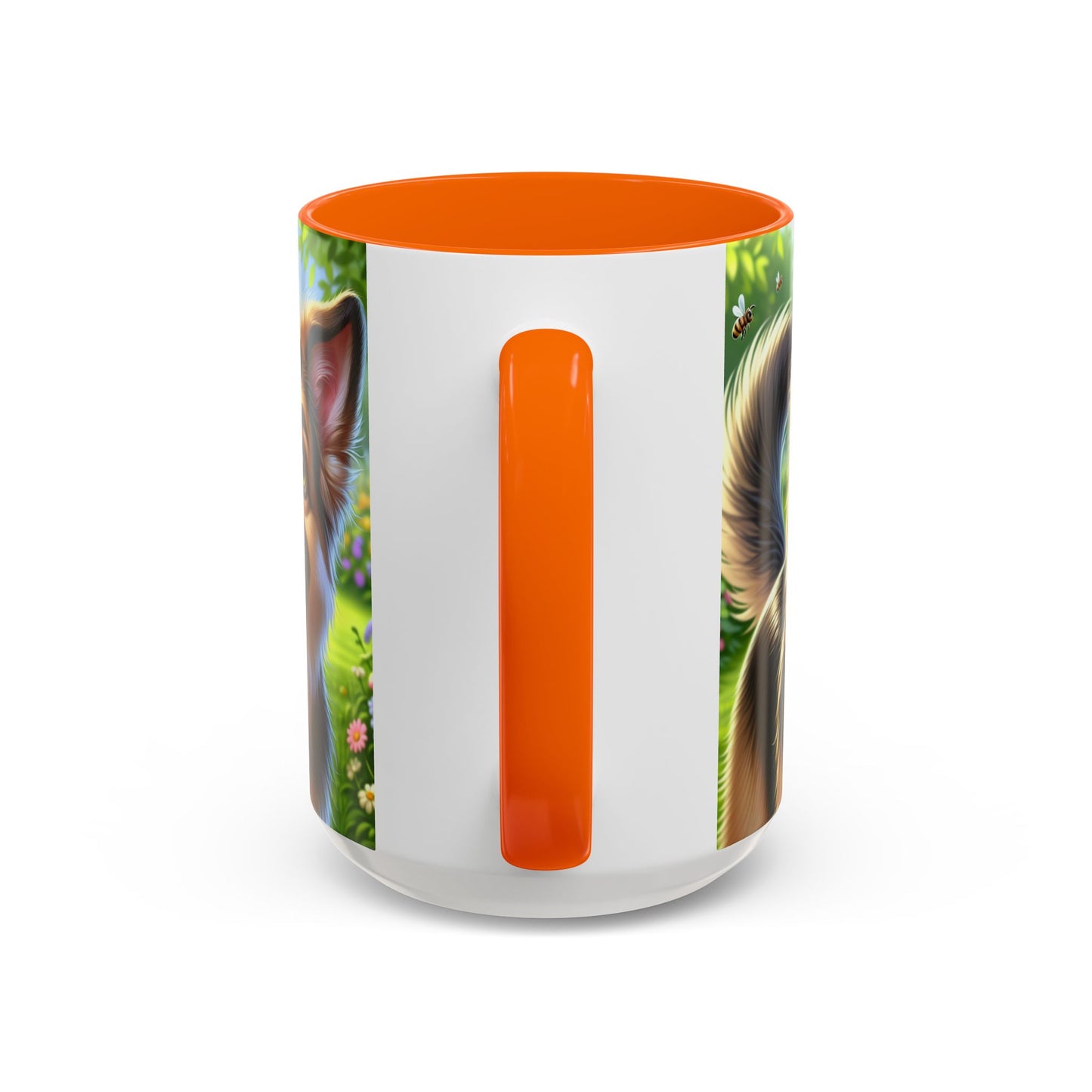 German Shepherd Accent Coffee Mug - Perfect Gift for Dog Lovers
