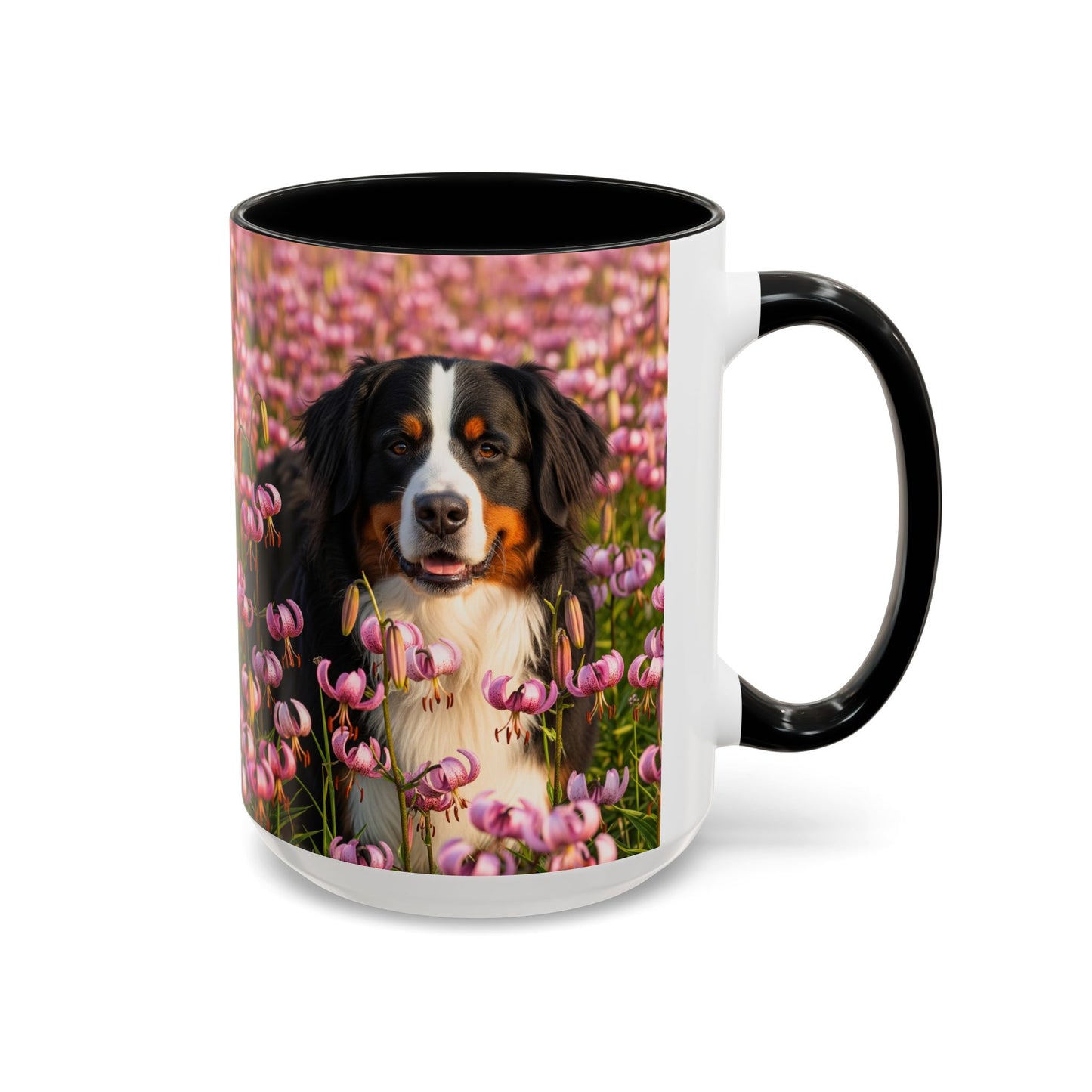 Bernese Mountain Dog Accent Coffee Mug - Perfect Gift for Dog Lovers