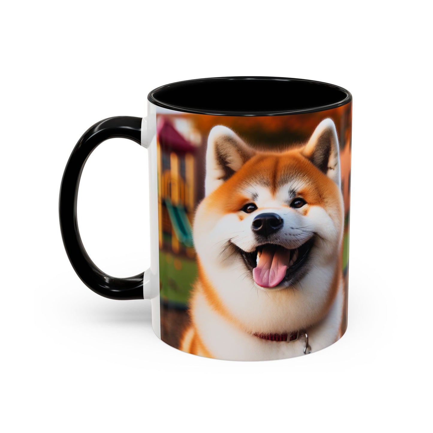 Japanese Akitainu Accent Coffee Mug - Perfect Gift for Dog Lovers