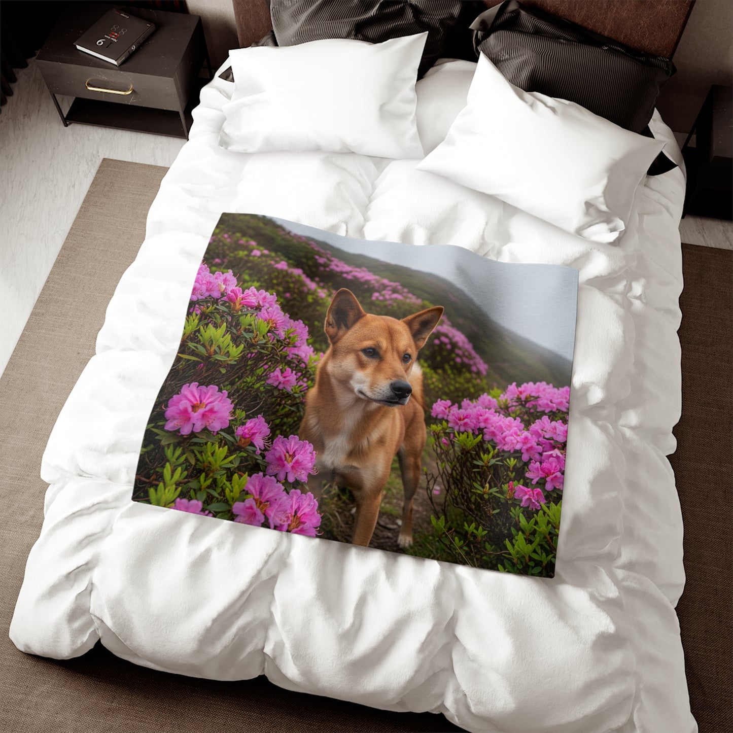 Taiwan Dog Sweatshirt Blanket