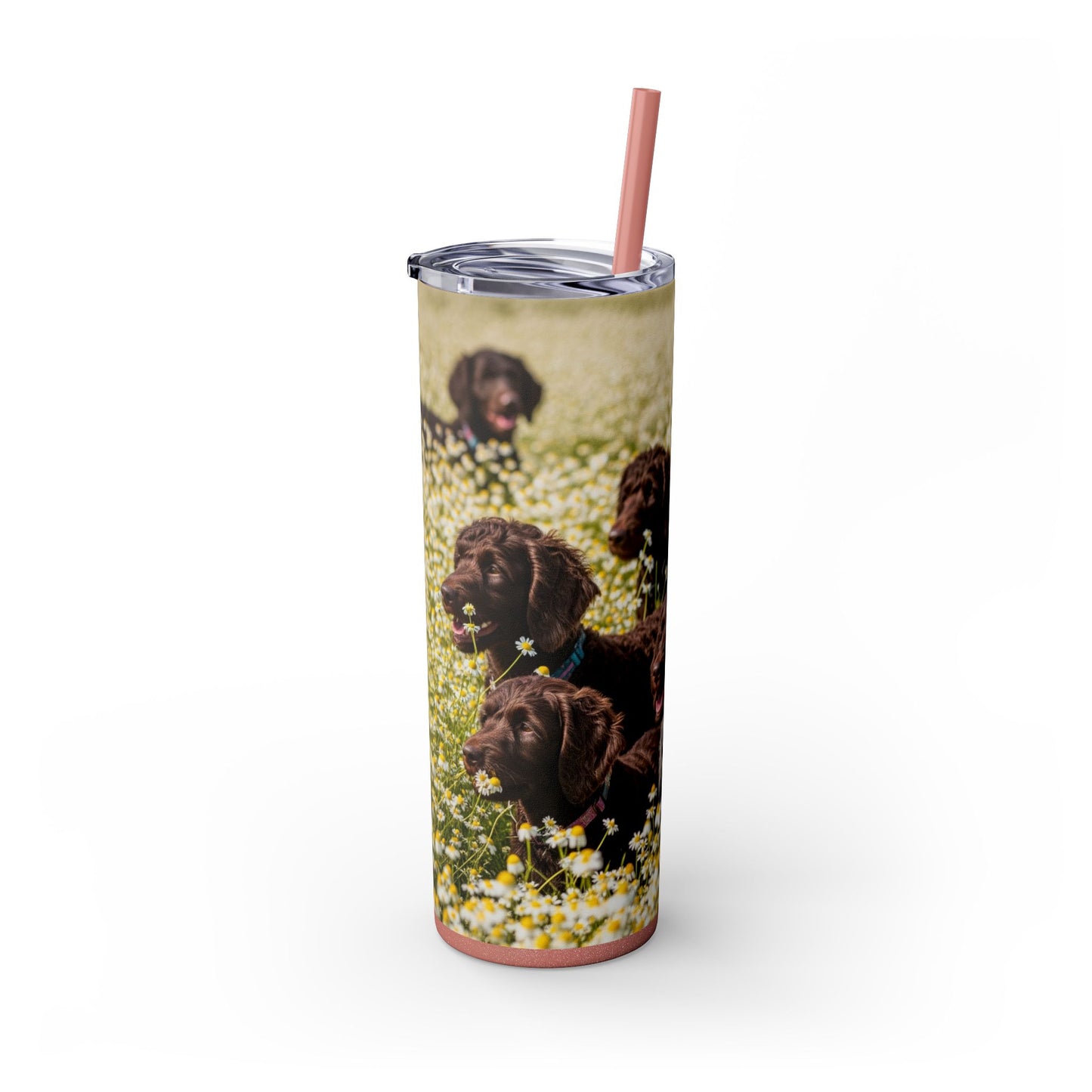 Pudelpointer Tumbler with Straw, 20oz