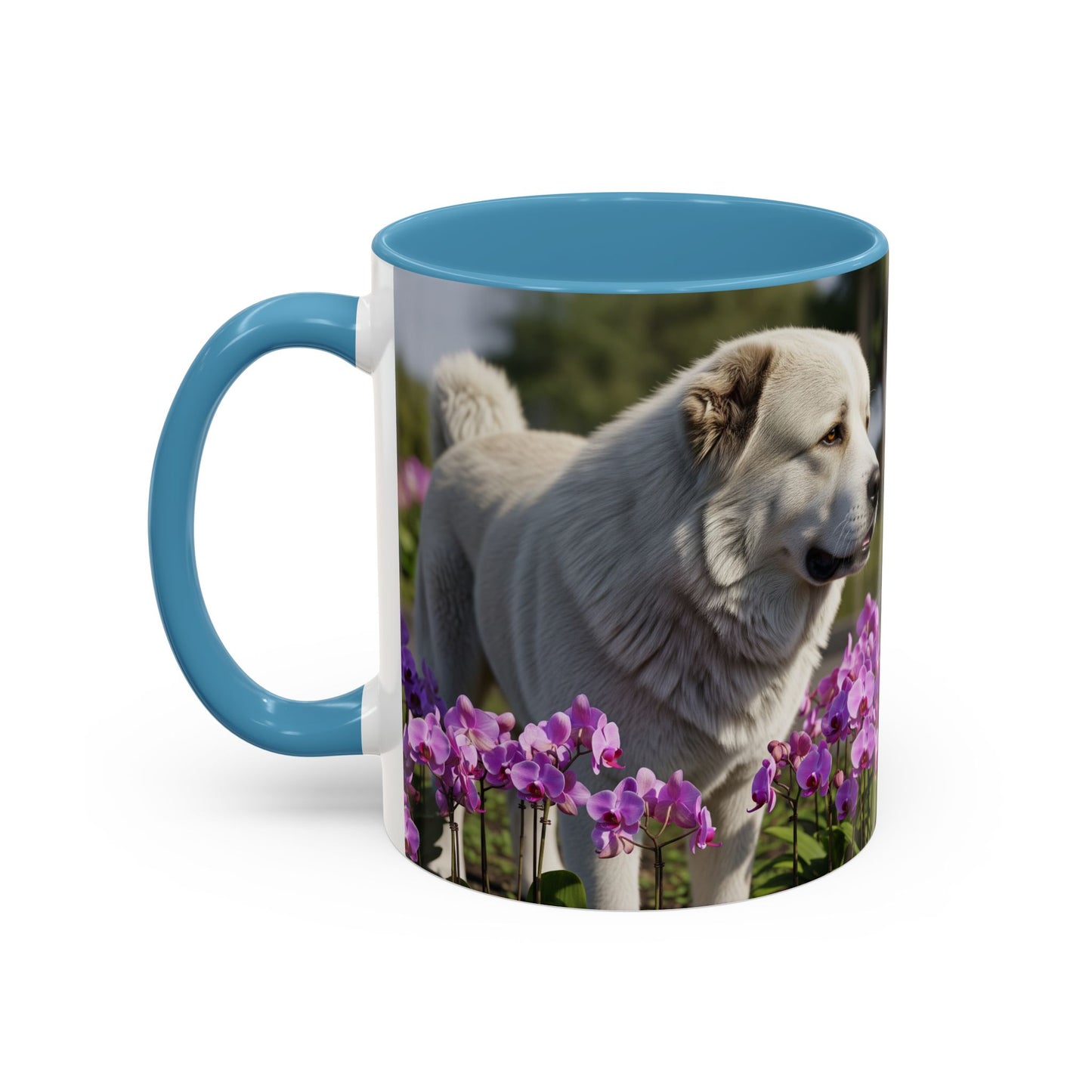 Caucasian Shepherd Dog Accent Coffee Mug - Perfect Gift for Dog Lovers