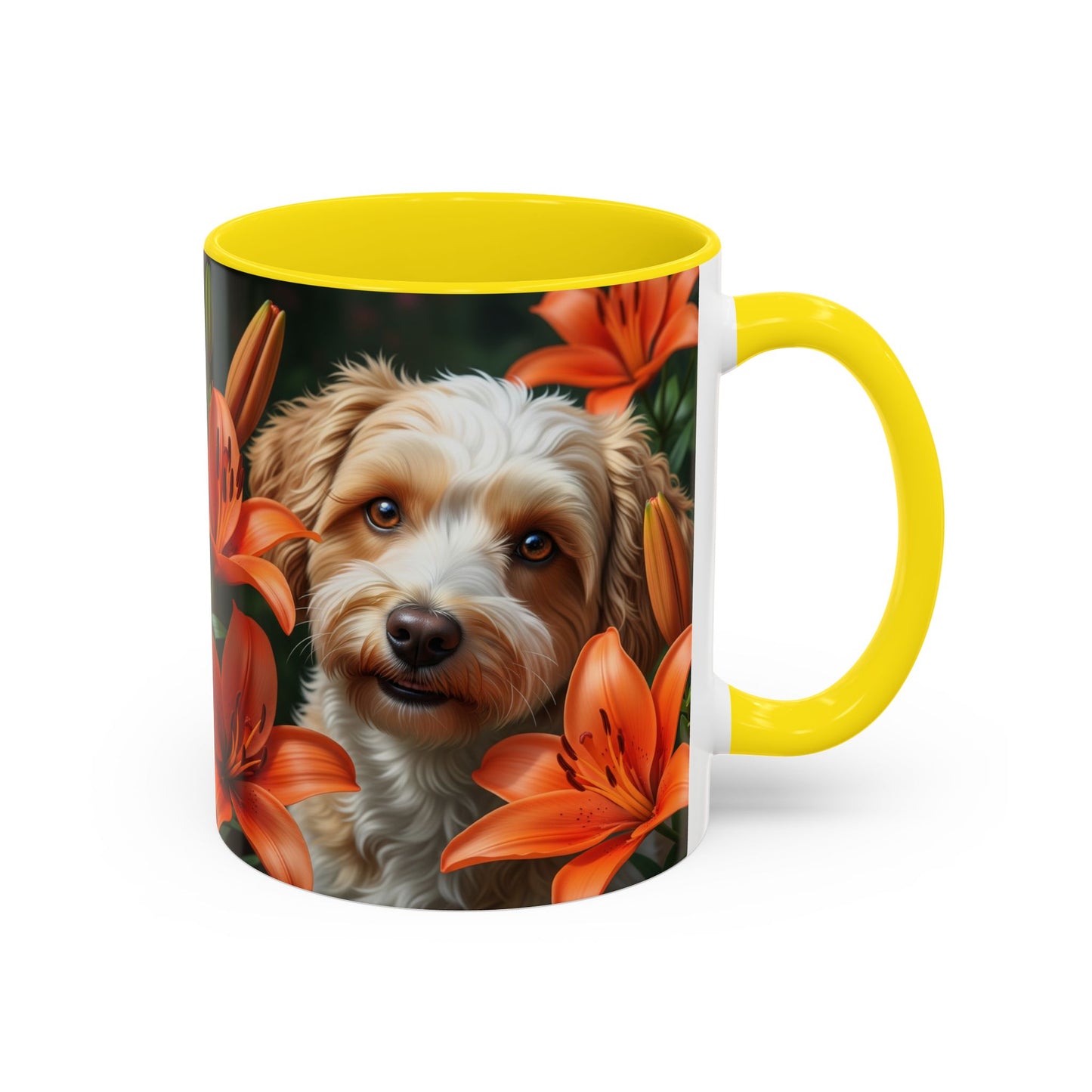 Schnoodle Accent Coffee Mug - Perfect Gift for Dog Lovers
