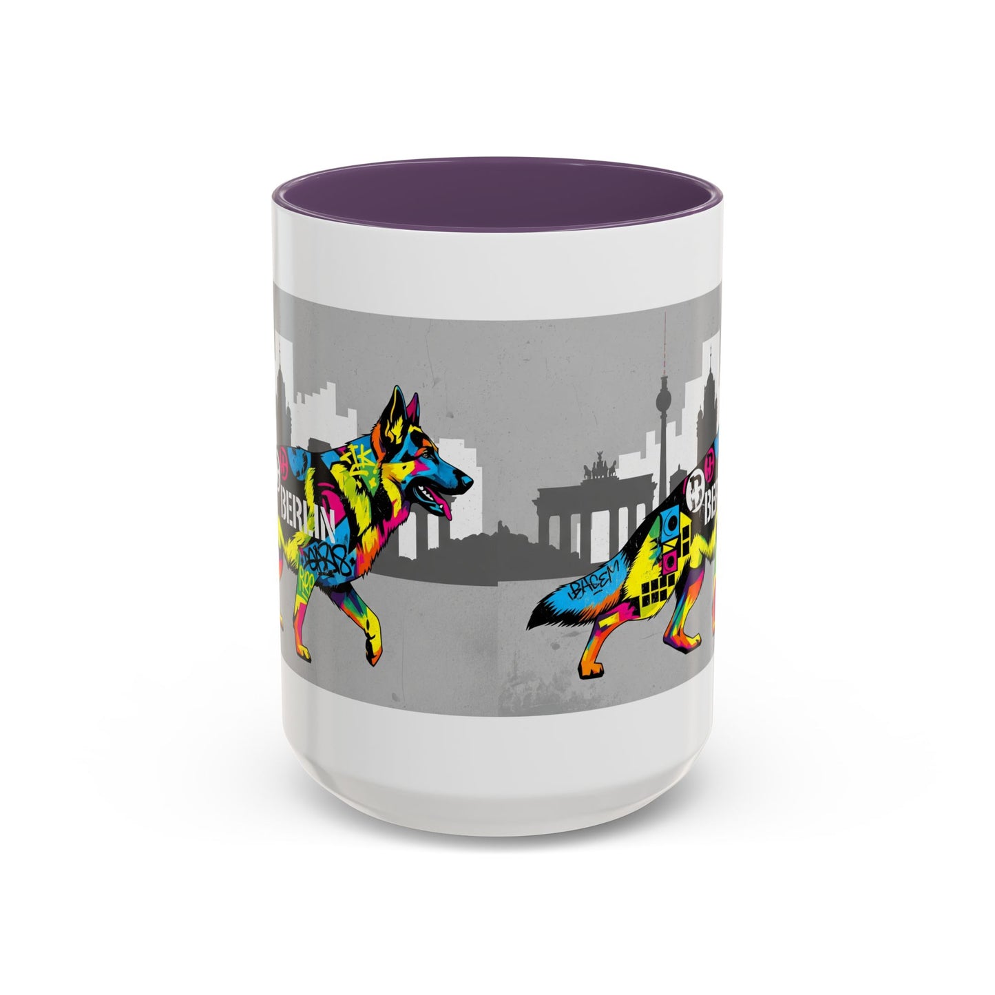 German Shepherd Accent Coffee Mug - Perfect Gift for Dog Lovers