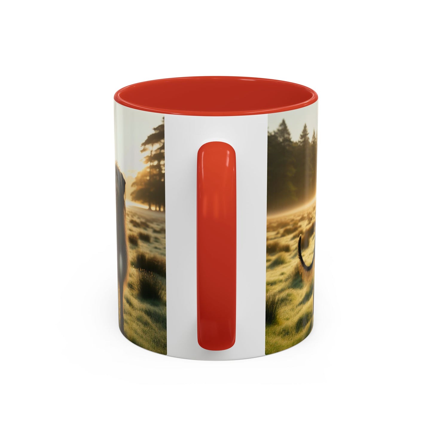 Scottish Deerhound Accent Coffee Mug - Perfect Gift for Dog Lovers