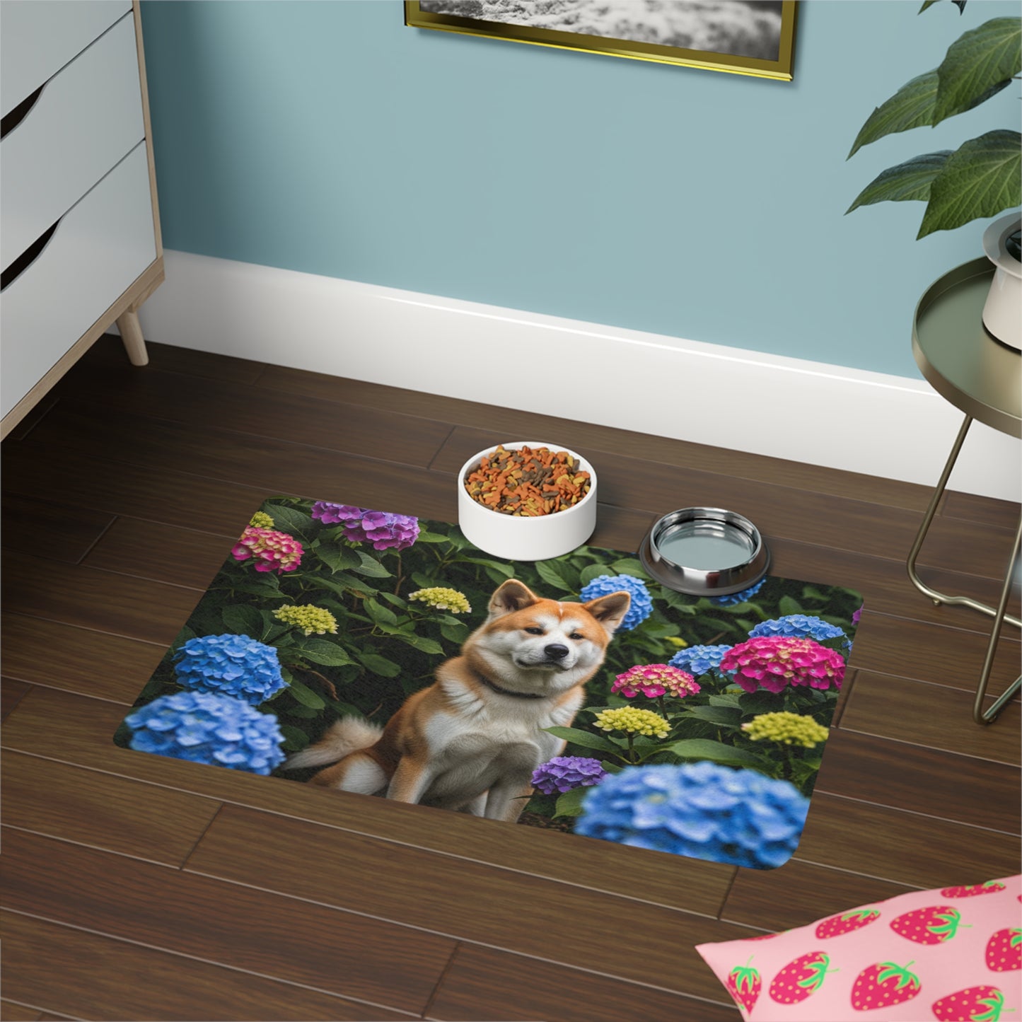 Pet Food Mat (12x18) - Akita