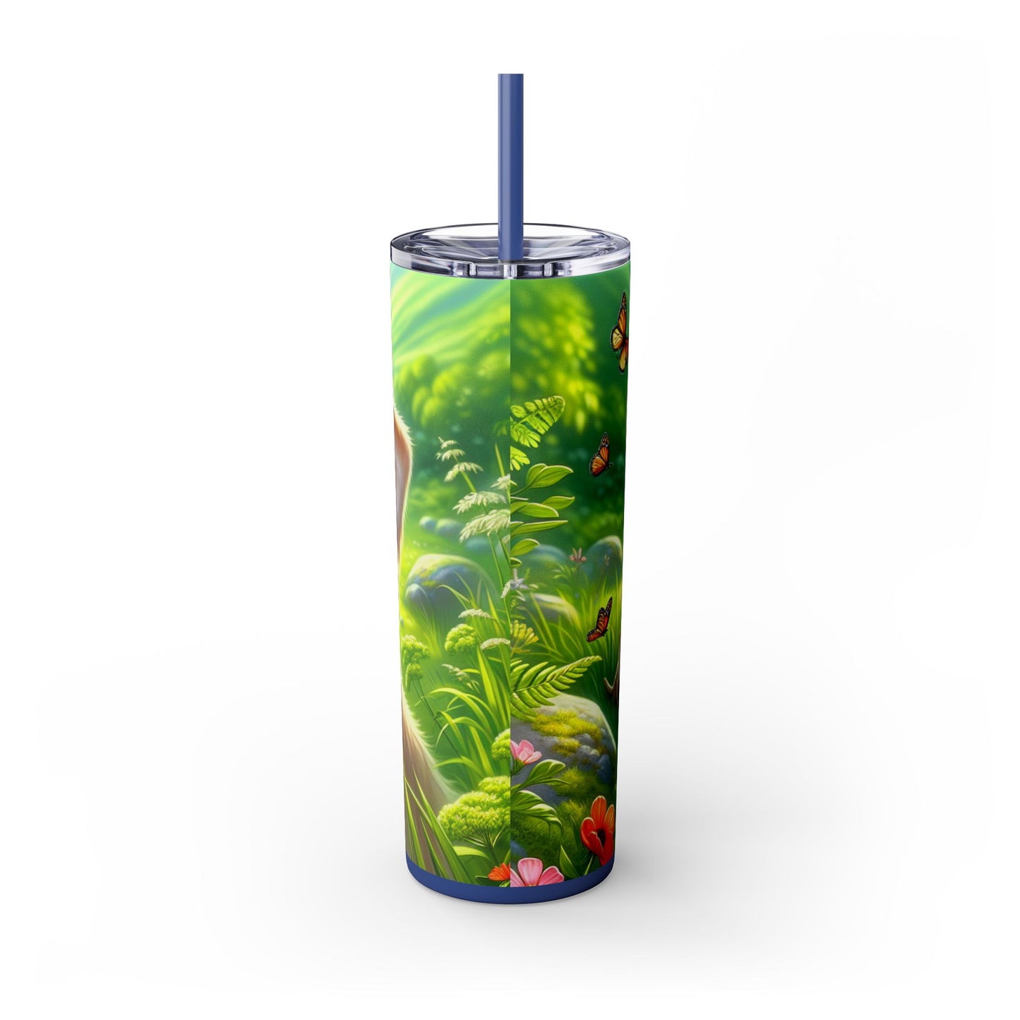 Glen of Imaal Terrier Tumbler with Straw, 20oz