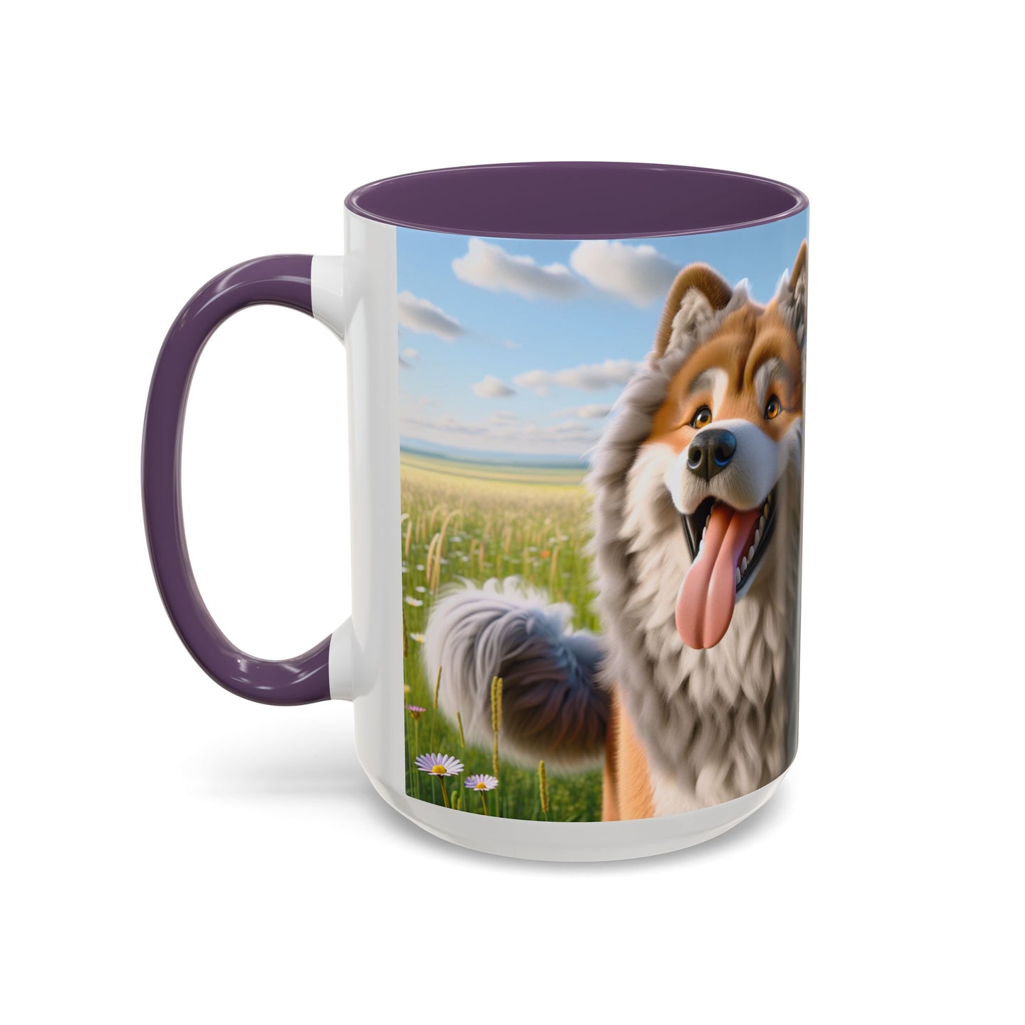 Hokkaido Accent Coffee Mug - Perfect Gift for Dog Lovers