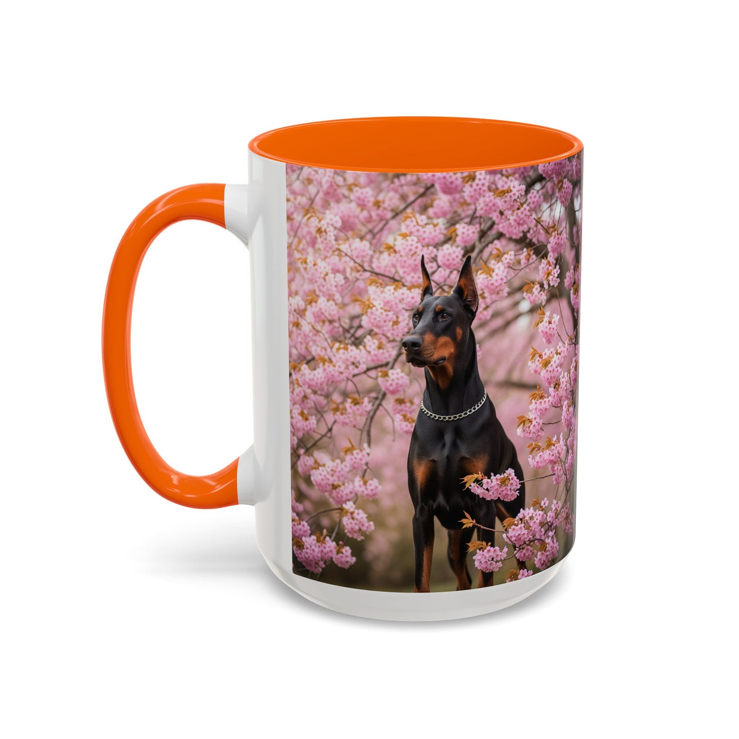 Doberman Accent Coffee Mug - Perfect Gift for Dog Lovers