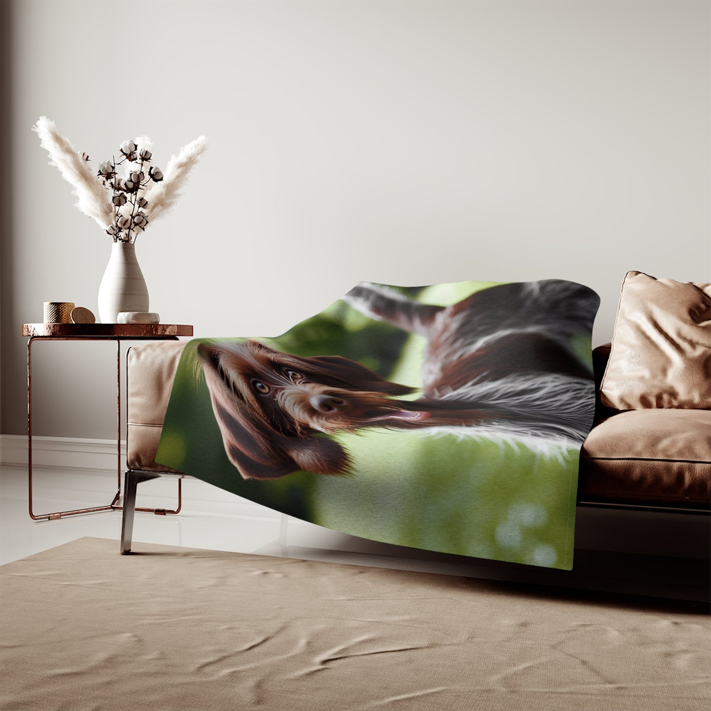 Wirehaired Slovakian Pointer Sweatshirt Blanket