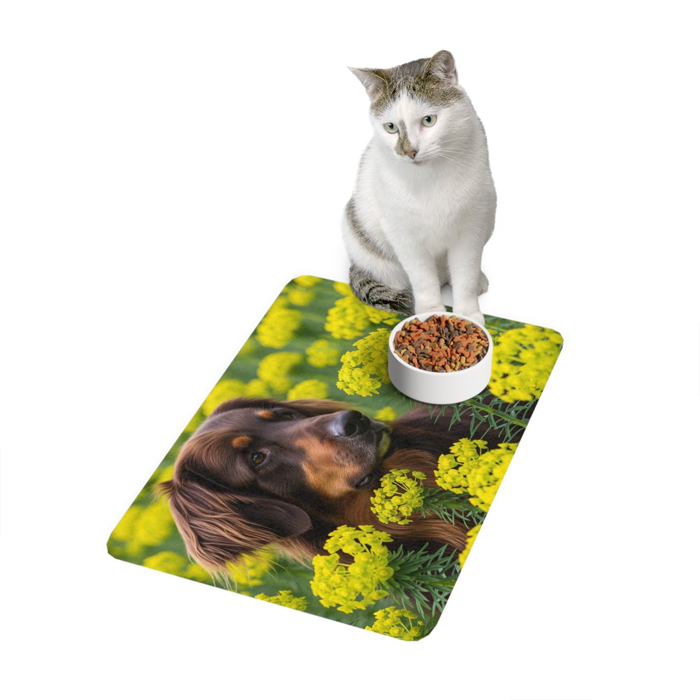 Pet Food Mat (12x18) - Hovawart